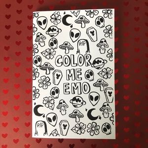 Color me Emo Coloring Book!